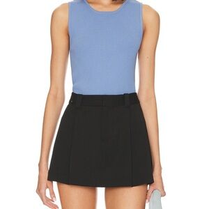 525 Ribbed Blue Tank